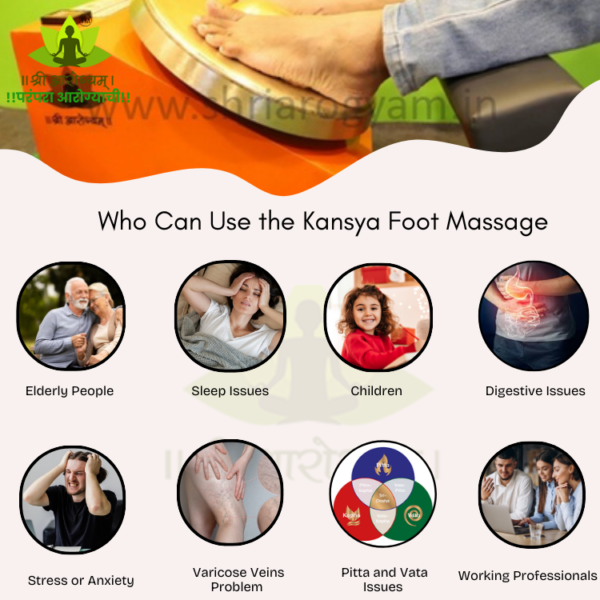 Kansya Thali Foot Massager Machine | Home Appliances Orange - Image 5