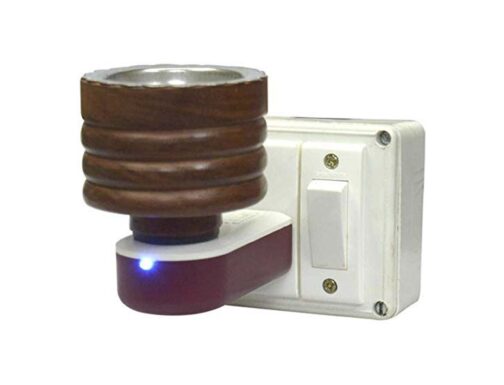 Wooden Brown Electric Home Fragrance Lamp