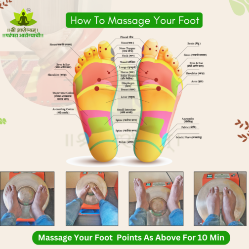 Kansya Thali Foot Massager Price in India