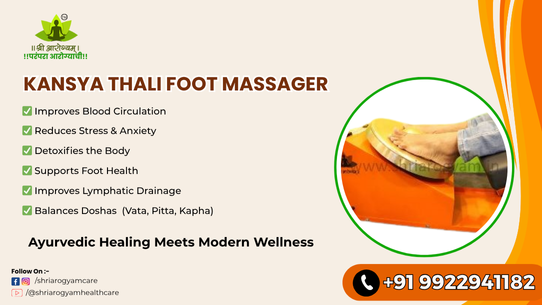 Kansya Thali Foot Therapy